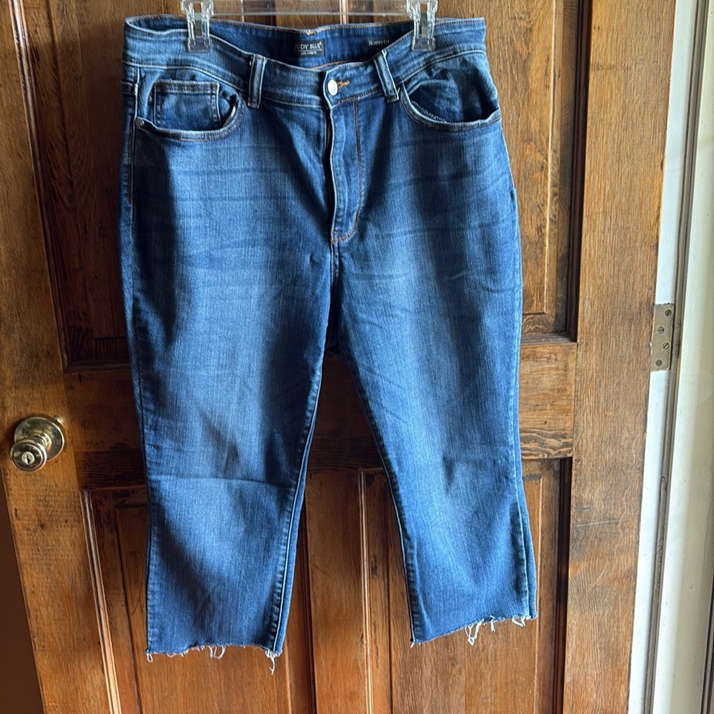 Judy Blue Dark Wash Skinny Jeans - Blue